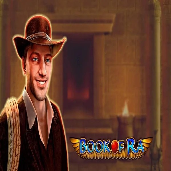 Book of Ra slot visual from Greentube available on wolfscasino.at