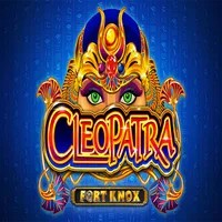 Fort Knox Cleopatra slot logo by IGT at Wolf Casino