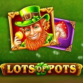 Lots of Pots slot logo by SYNOT Games at Wolf Casino