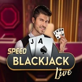 Speed Blackjack slot icon by Pragmatic Play, available at Wolf Casino